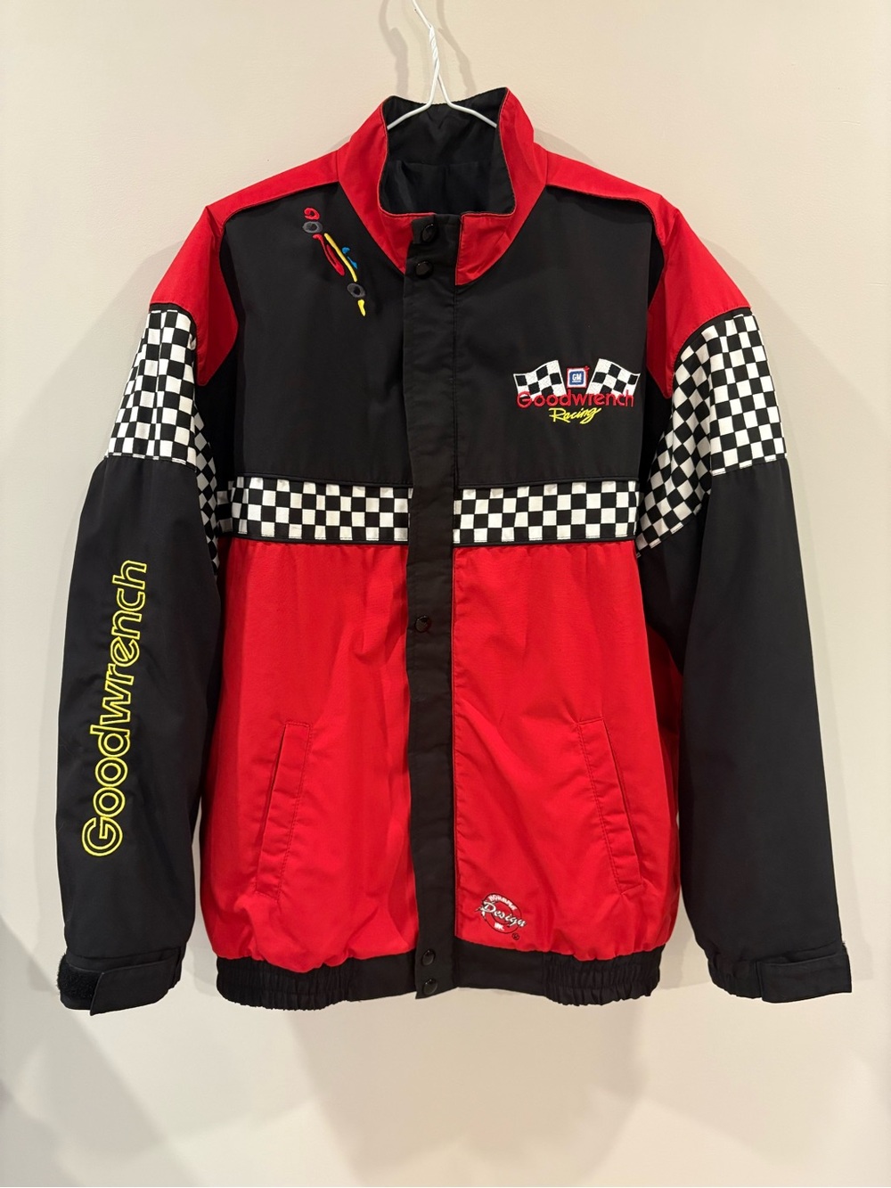Goodwrench GM Checkerboard Racing Jacket